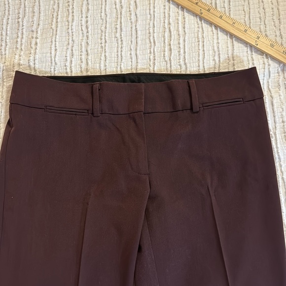 Ann Taylor Loft Maroon Trousers - Picture 1 of 7